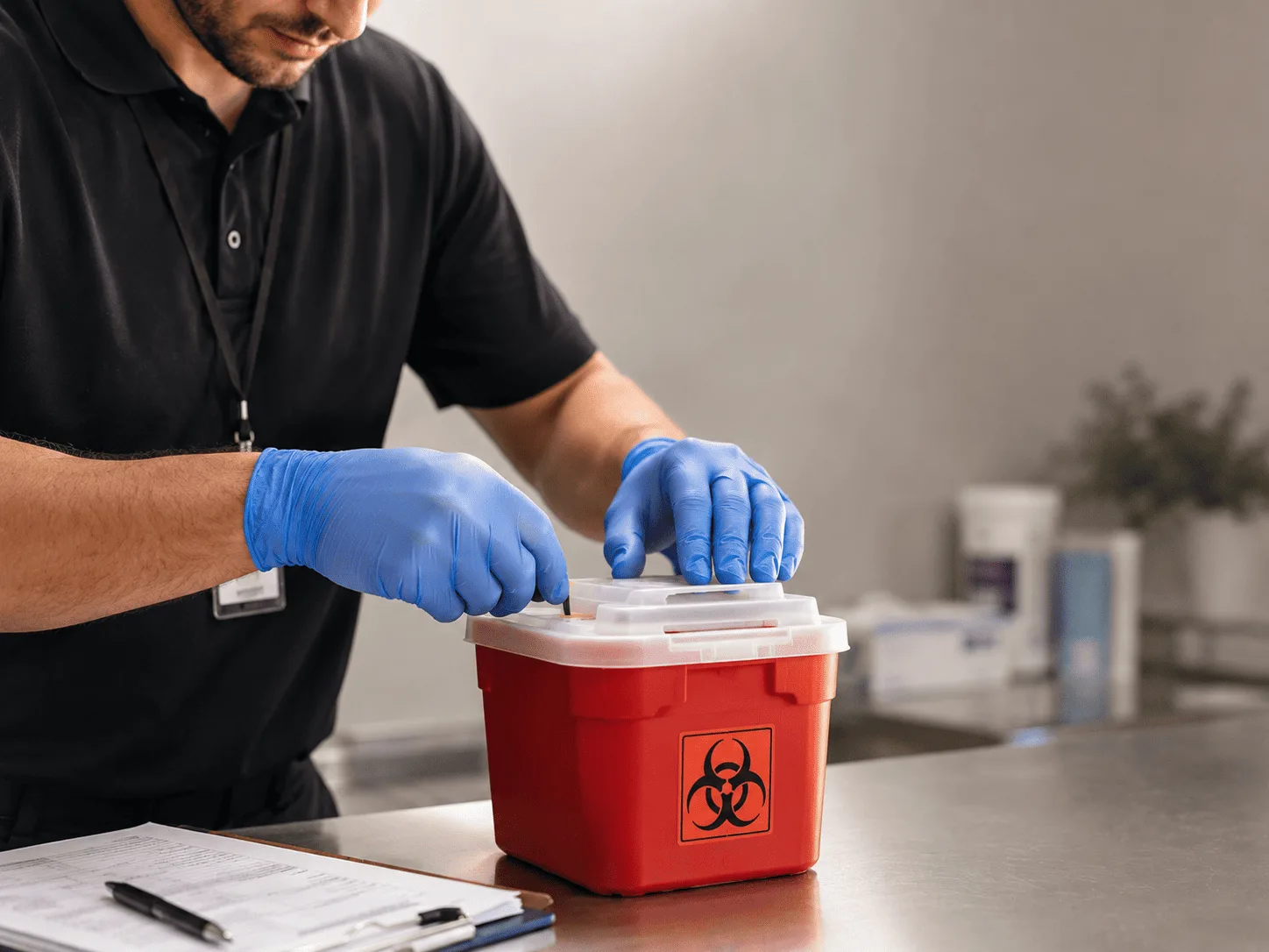 Why choose Sharps Waste Disposal in Bokchito, OK